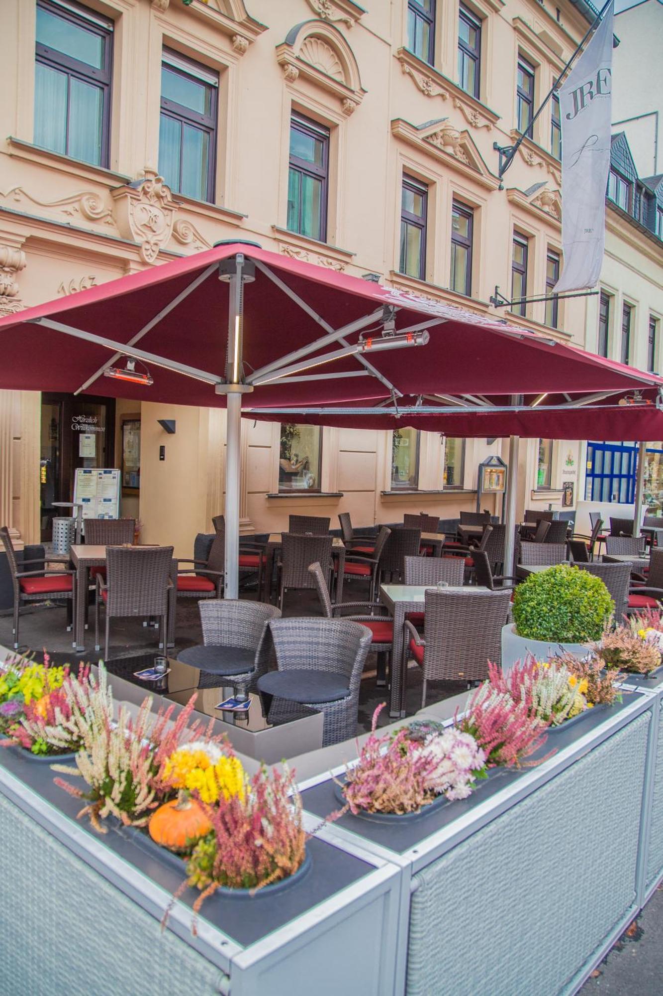 Hotel Blauer Engel Aue  Bagian luar foto